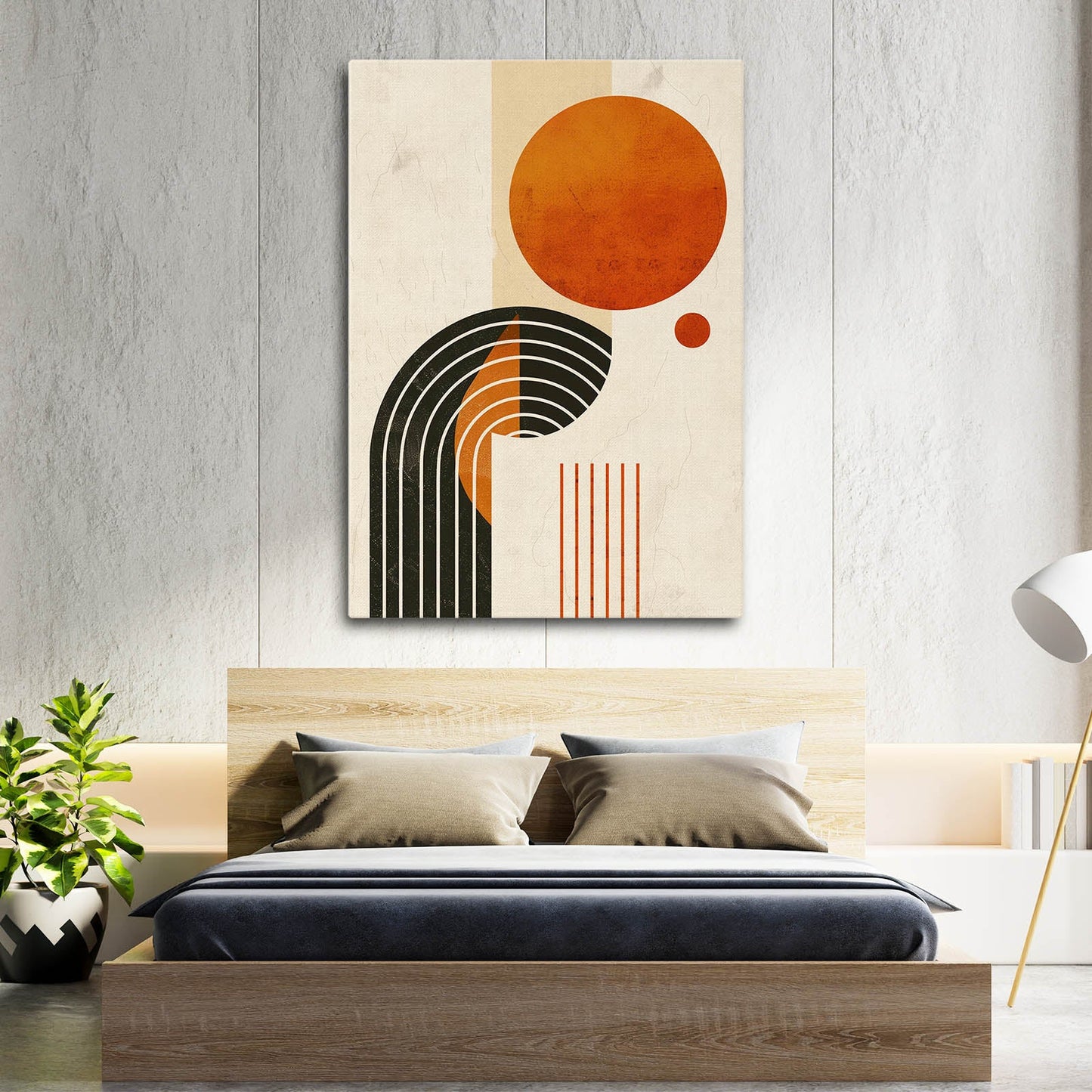 Boho Sun Geometry Art