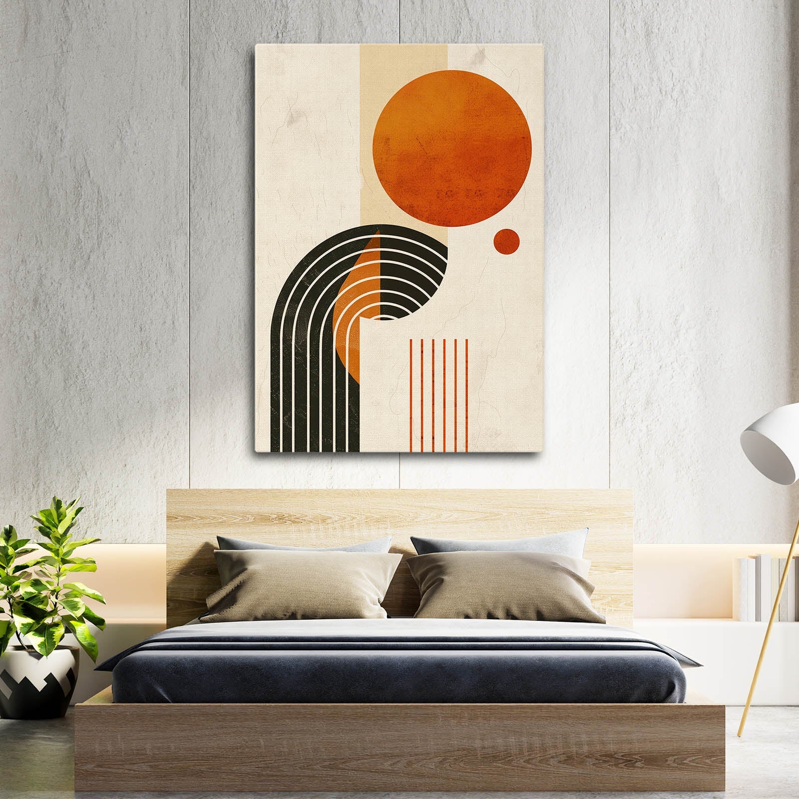 Boho Sun Geometry Art