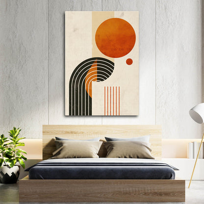 Boho Sun Geometry Art