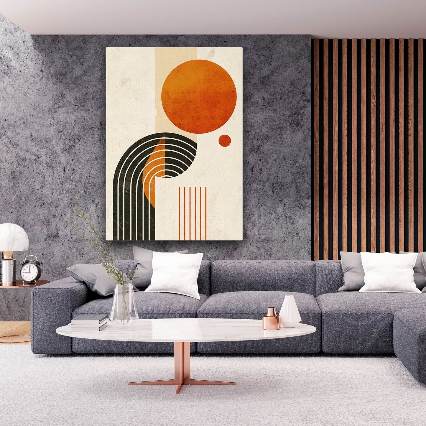 Boho Sun Geometry Art