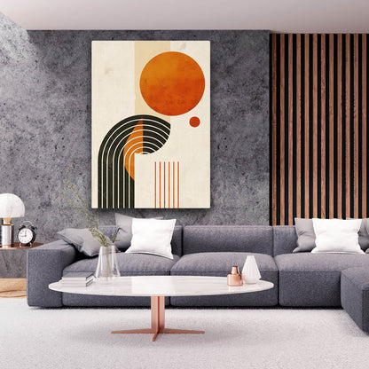 Boho Sun Geometry Art
