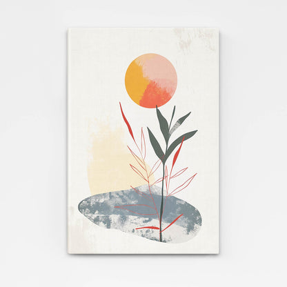 Boho Sun & Leaf Art