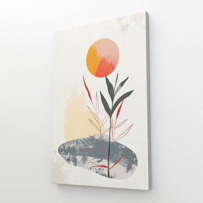 Boho Sun & Leaf Art