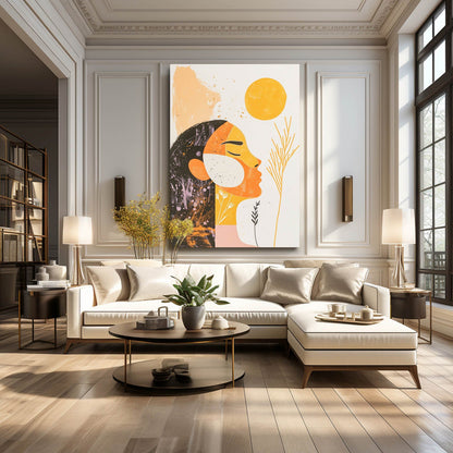 Boho Sun Wall Artwork