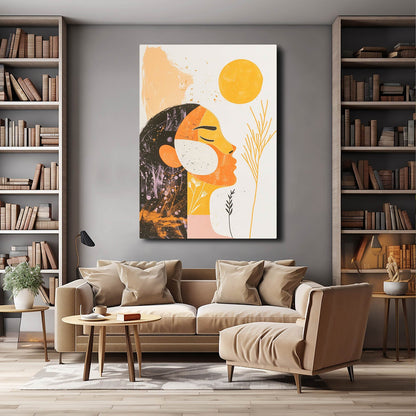 Boho Sun Wall Artwork