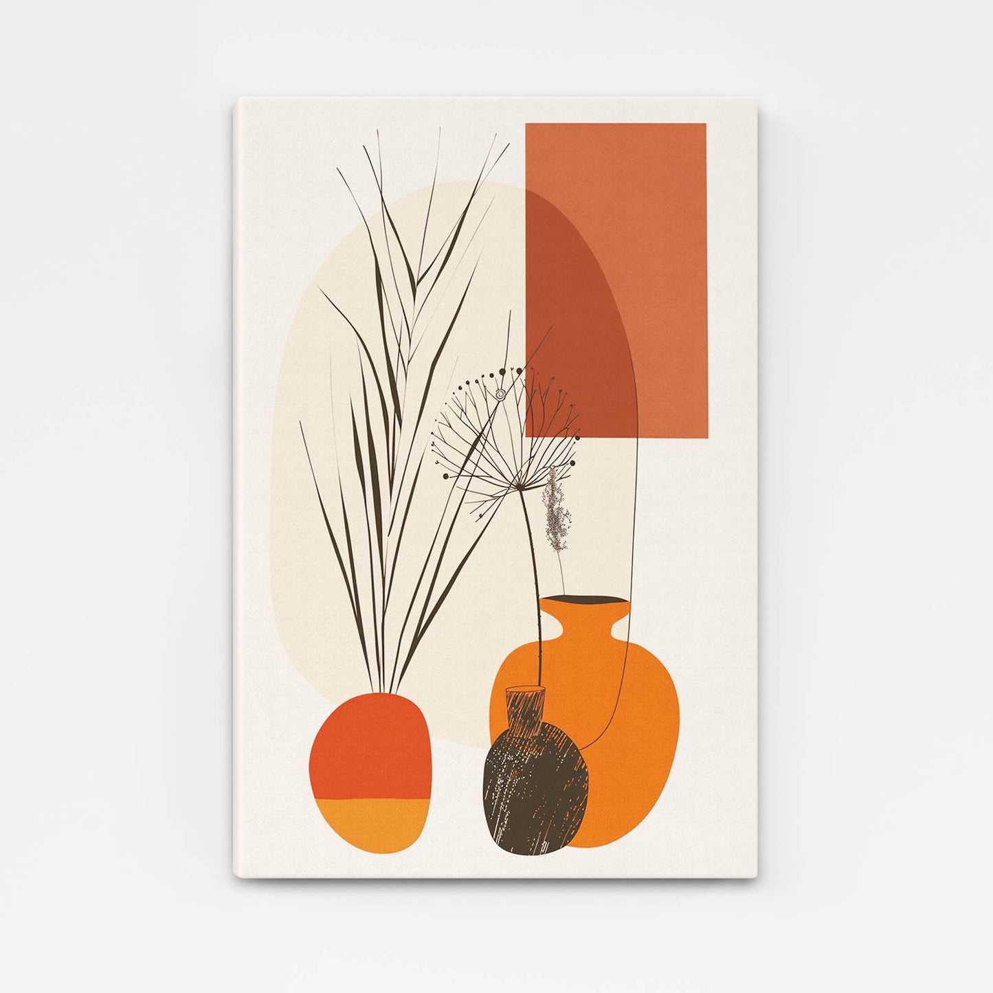 Boho Terracotta Botanical Art