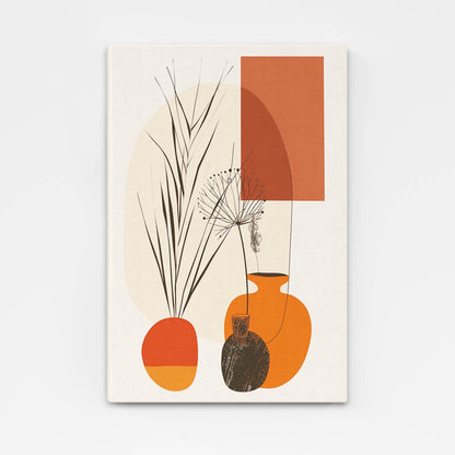 Boho Terracotta Botanical Art