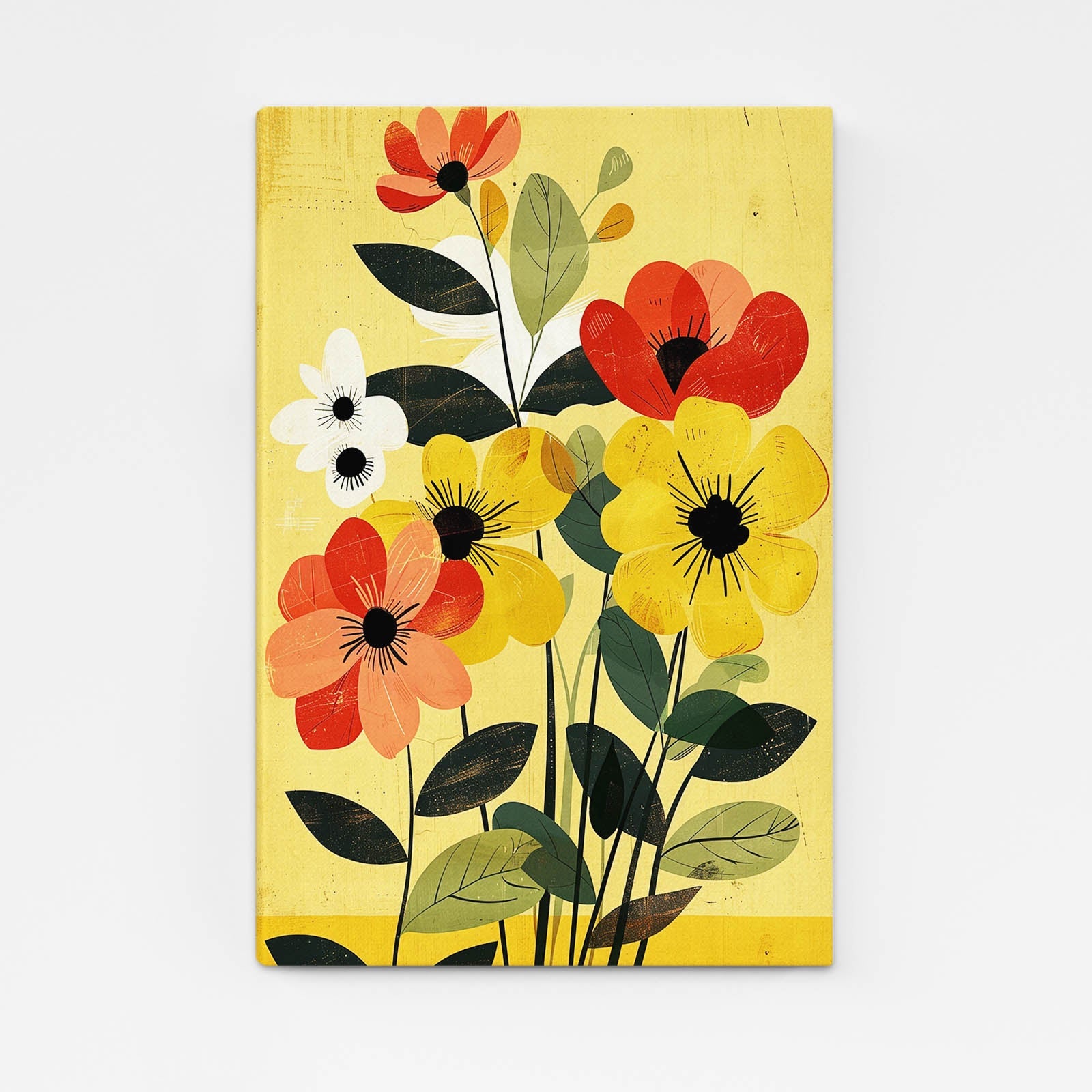 Boho Vibrant Garden Art