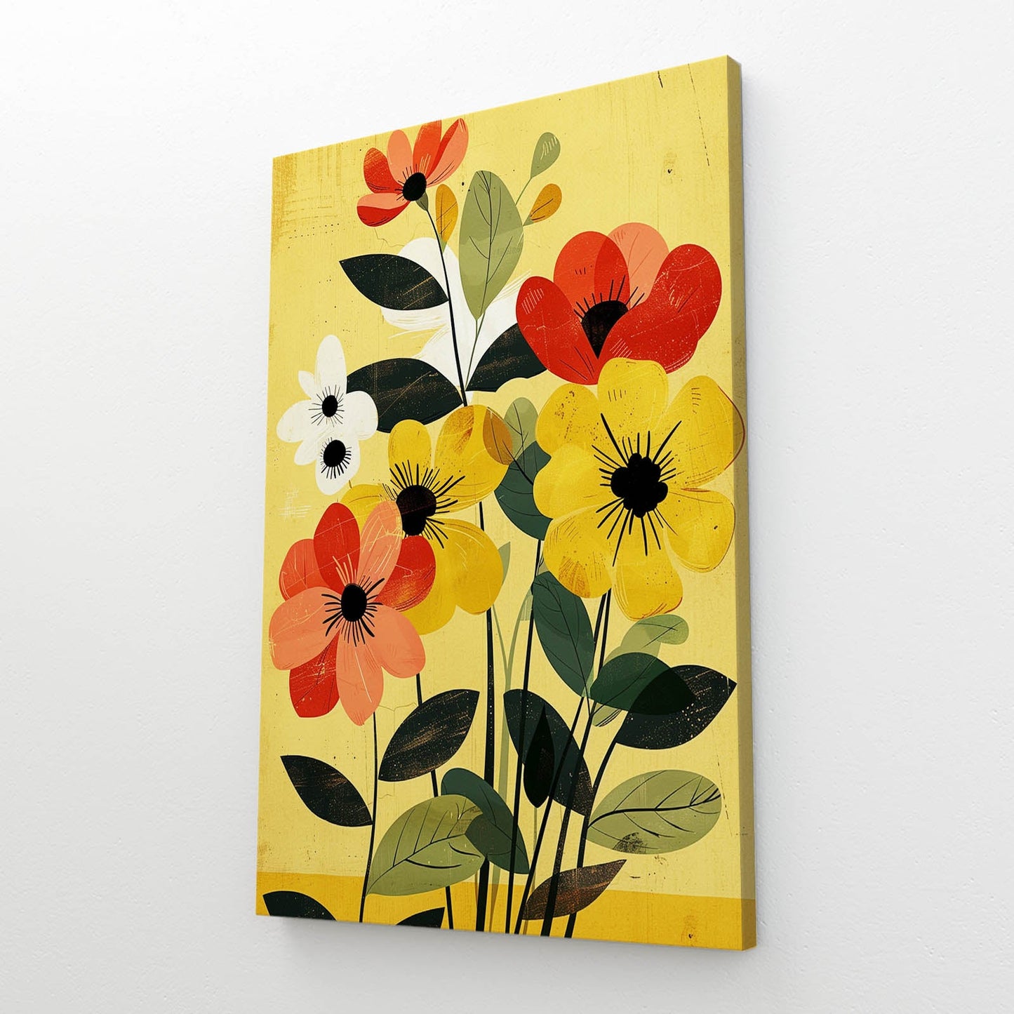 Boho Vibrant Garden Art