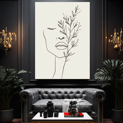 Boho Wall Art Black And White
