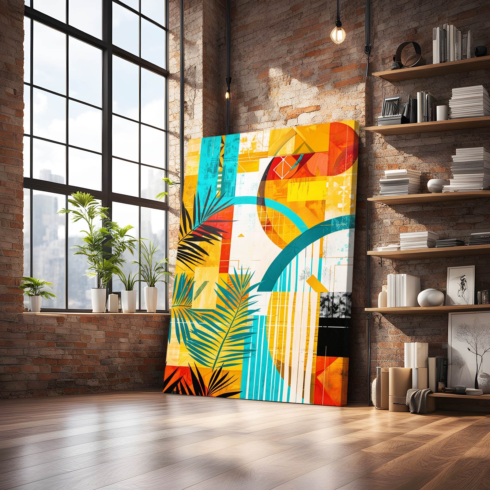 Boho Wall Art Framed