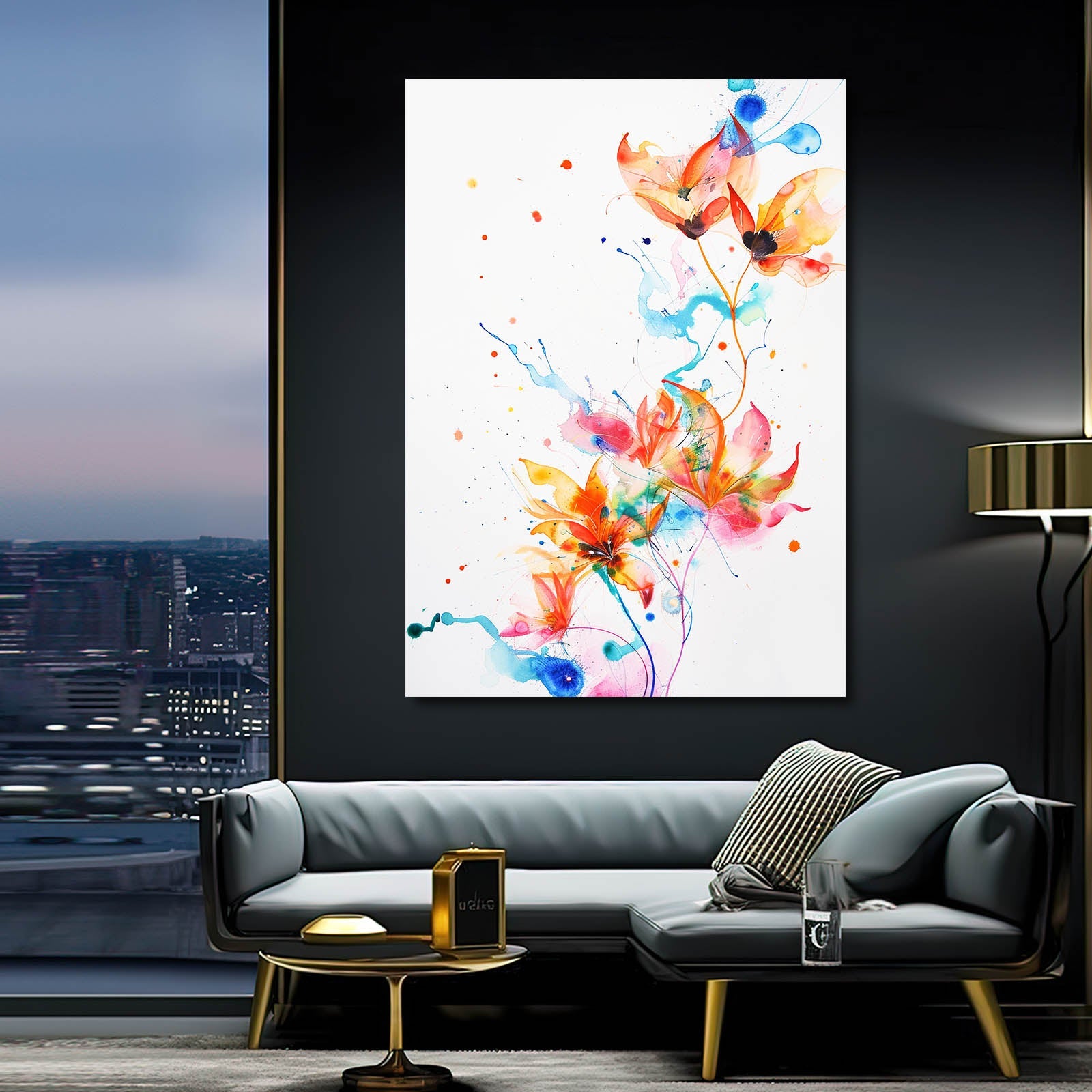 Boho Watercolor Art
