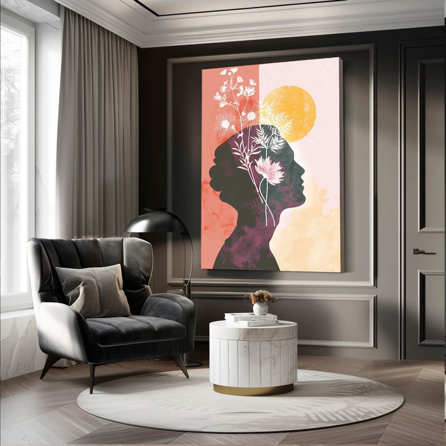 Boho Woman Art