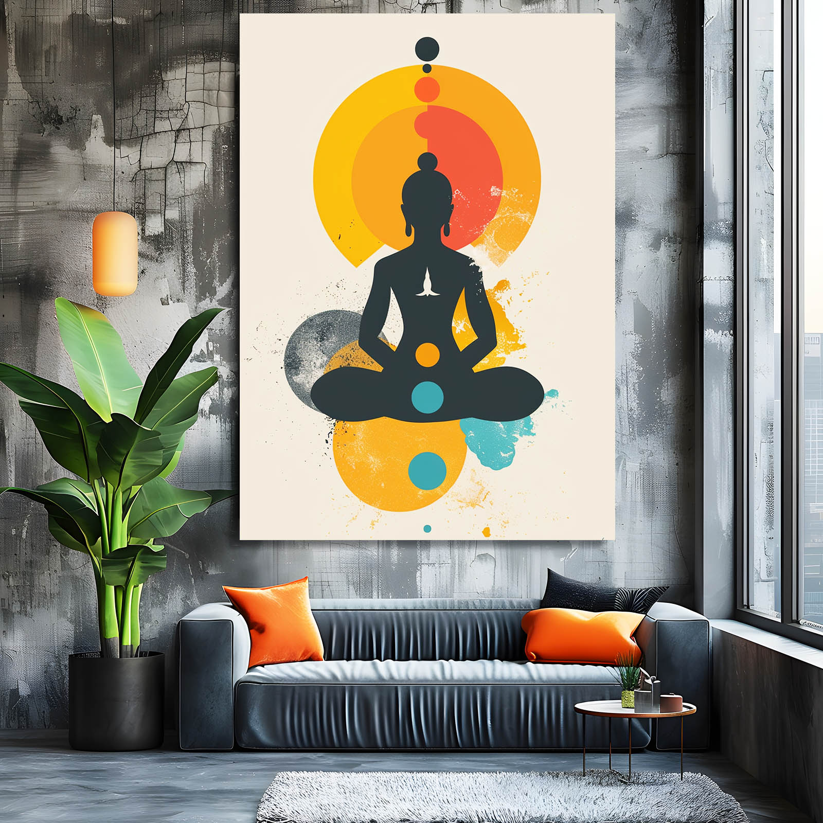 Boho Yoga Art