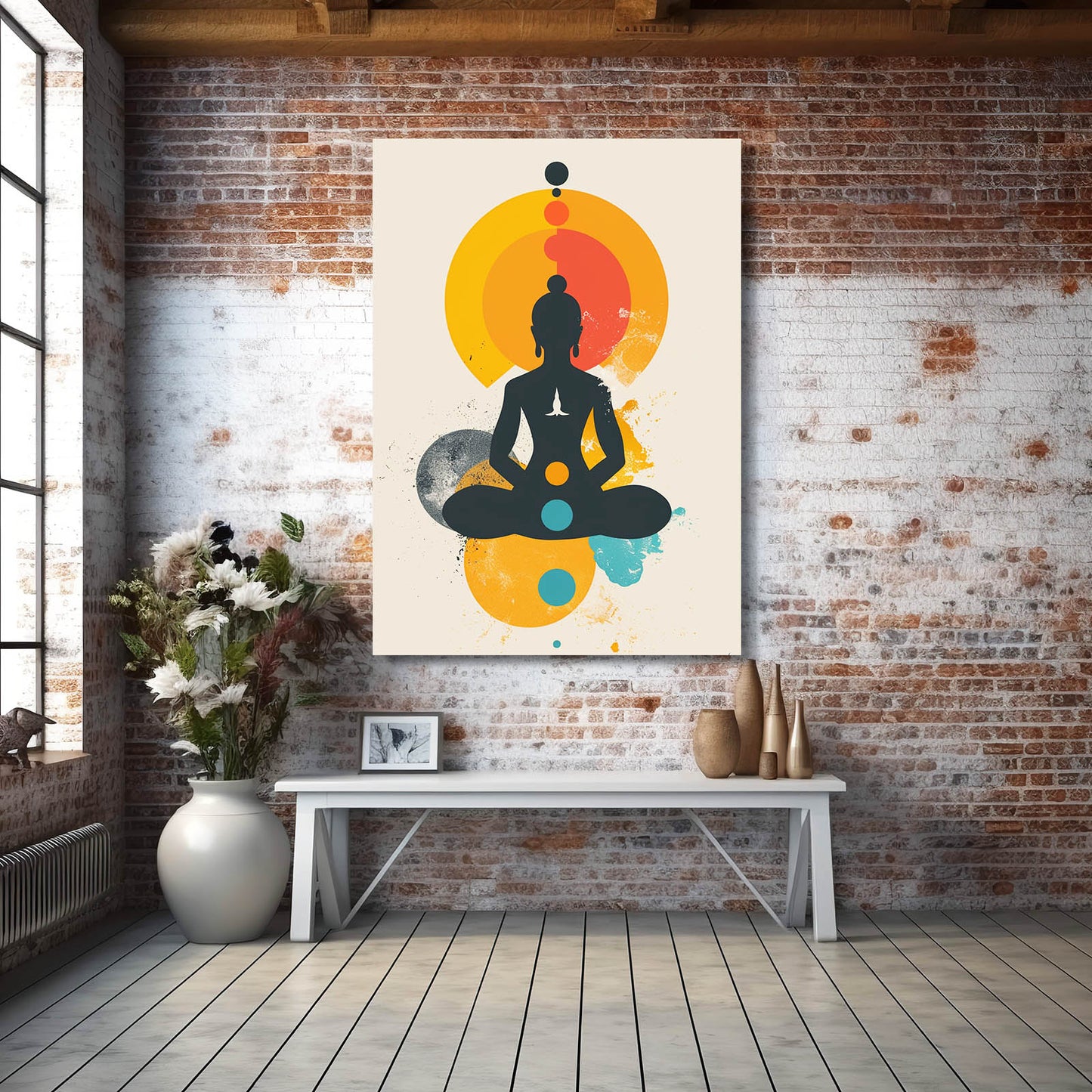 Boho Yoga Art