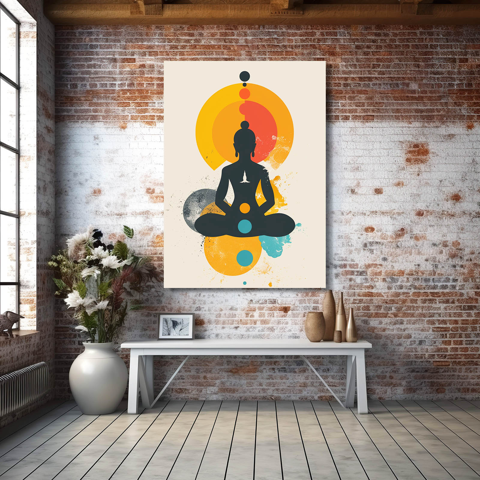 Boho Yoga Art