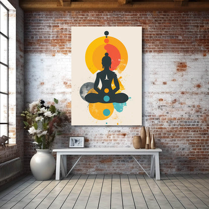 Boho Yoga Art