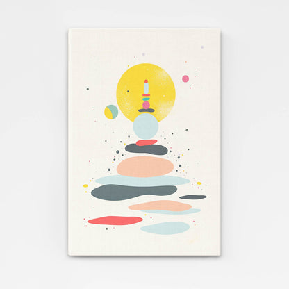Boho Zen Stones Art