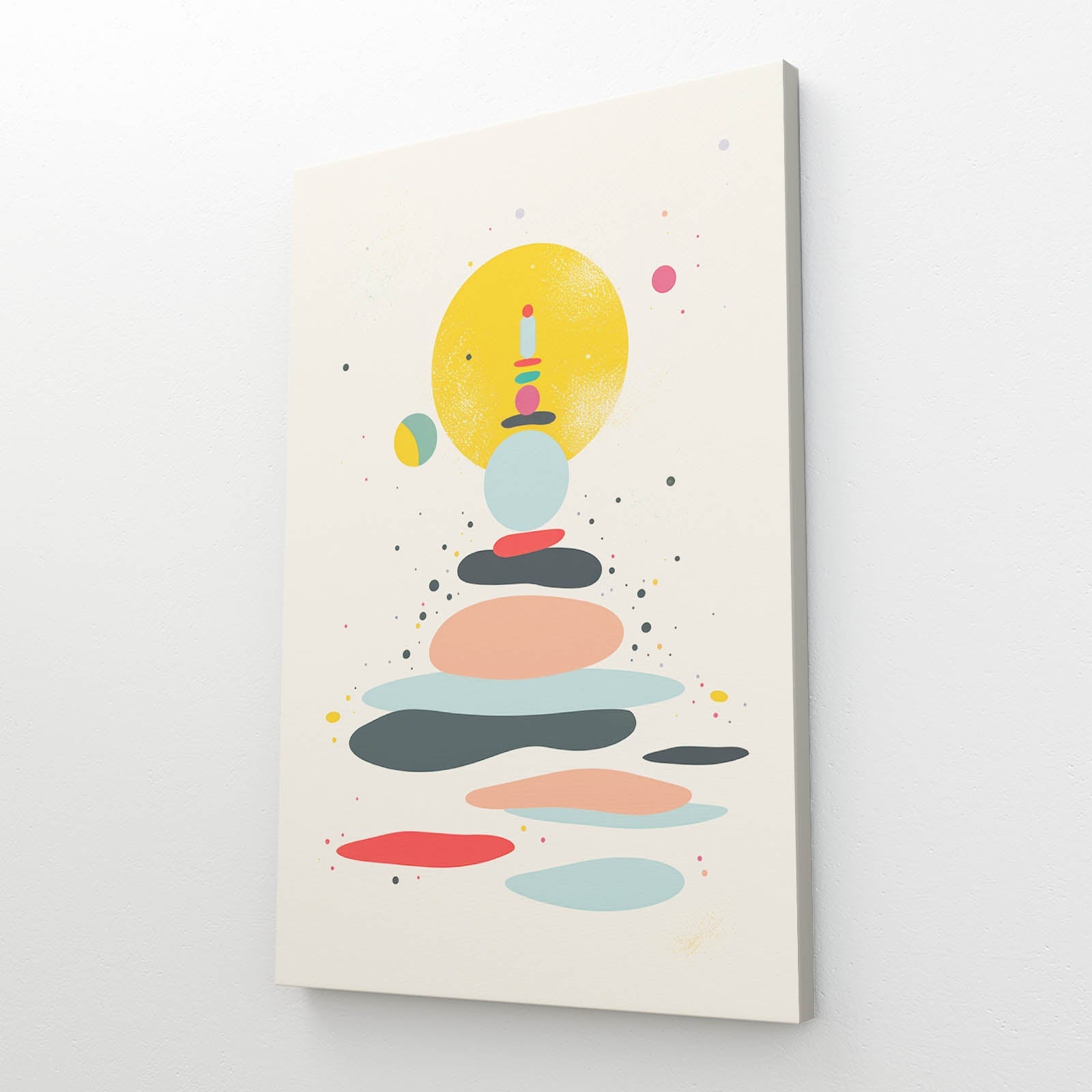 Boho Zen Stones Art