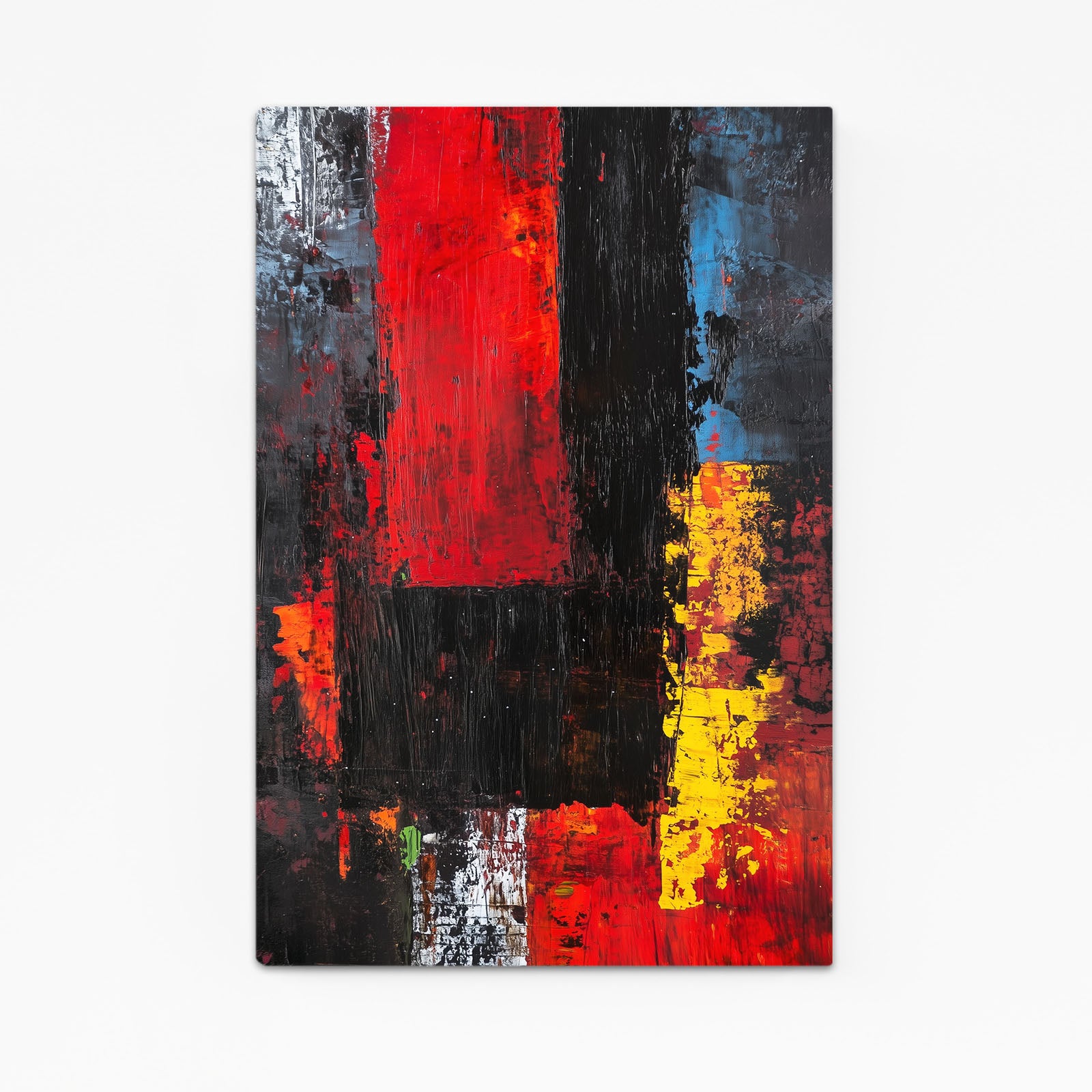 Bold Color Blocks Abstract Canvas – bold color blocks abstract canvas print