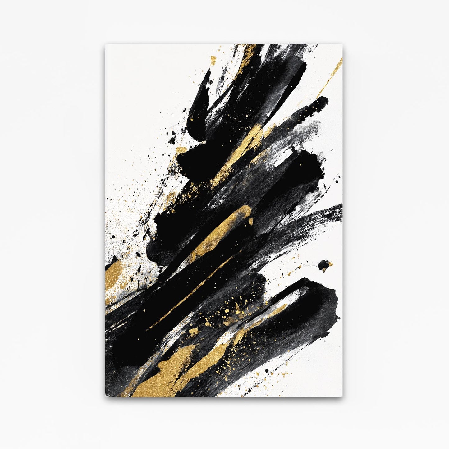 Bold Stroke Gold Art – bold stroke gold gold canvas print