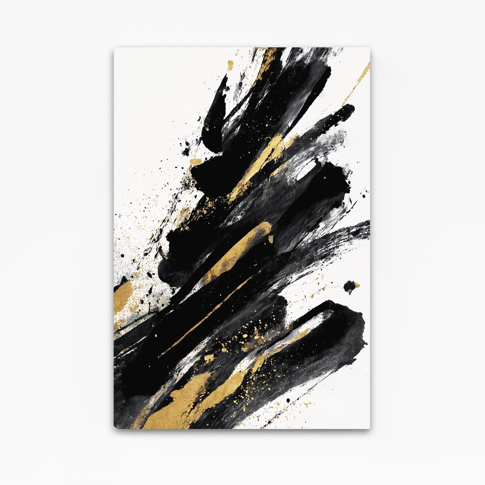 Bold Stroke Gold Art – bold stroke gold gold canvas print