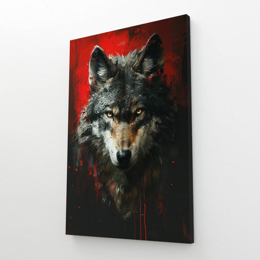 Bold Wolf Art