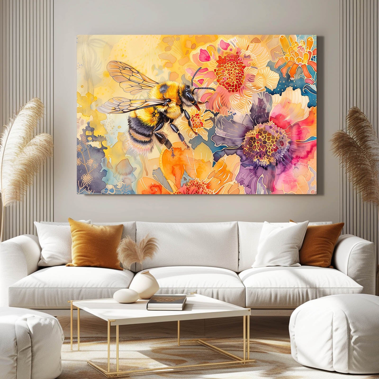 Botanical Dream Bee Art
