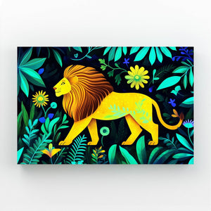Botanical Lion Wall Art