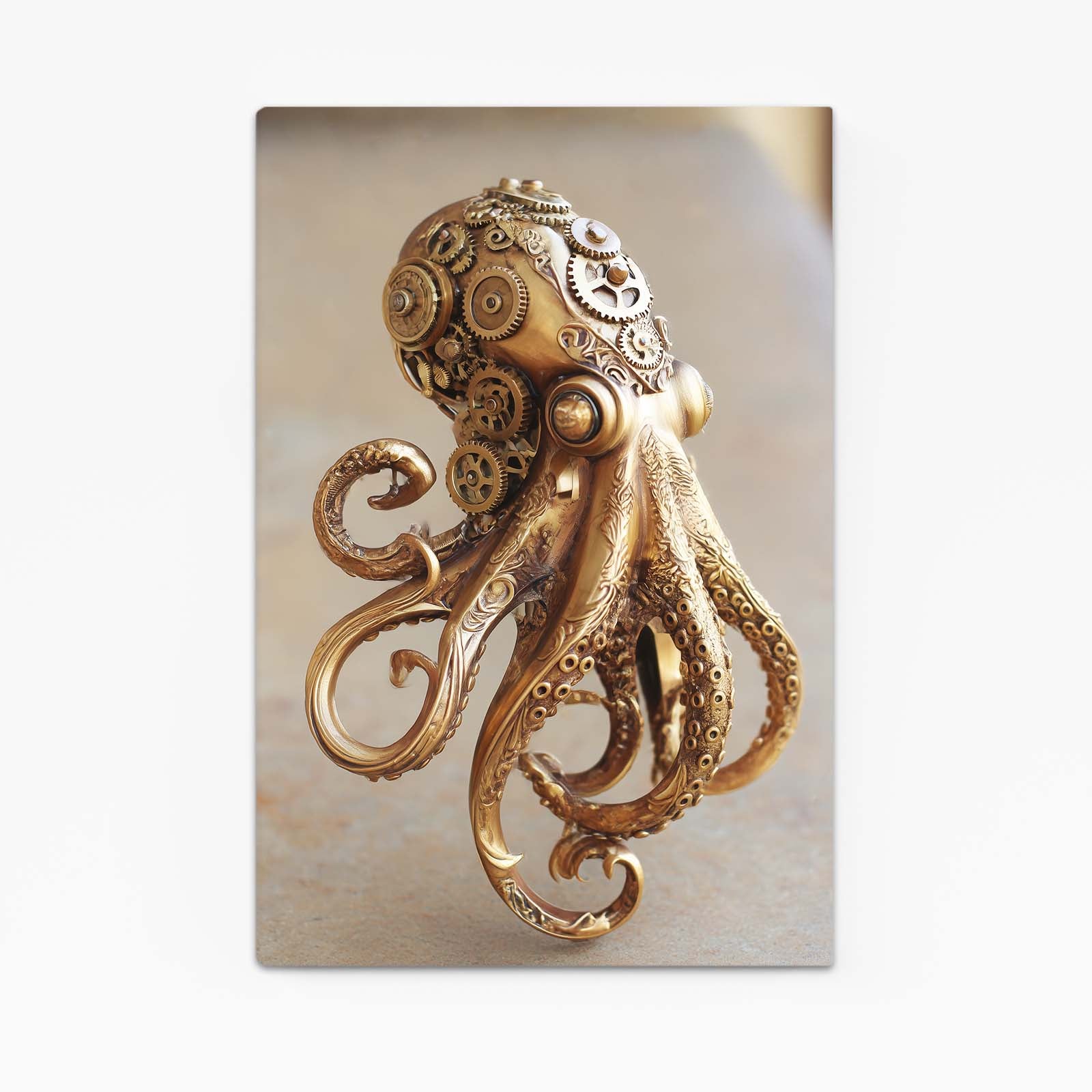 Brass Clockwork Octopus Canvas – brass clockwork octopus canvas print