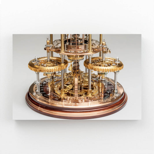 Brass Orrery Dome Steampunk Art – brass orrery dome steampunk canvas print