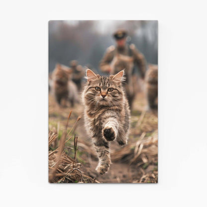 Brave Cat Wall Art