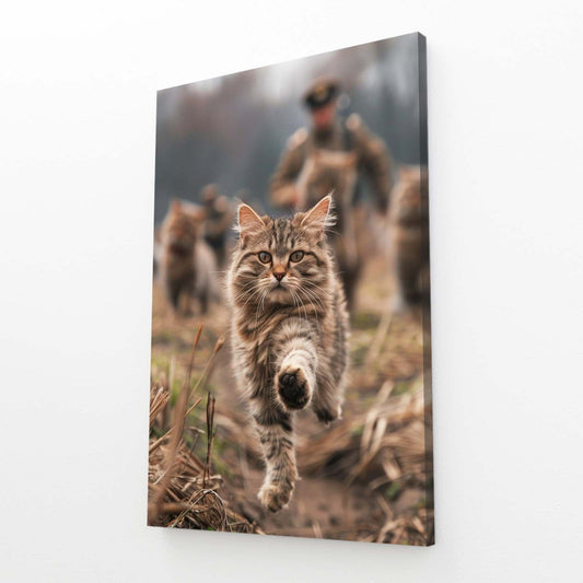Brave Cat Wall Art