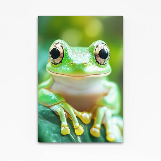 Bright Leaf Treefrog Frog Prints – bright leaf treefrog frog canvas print