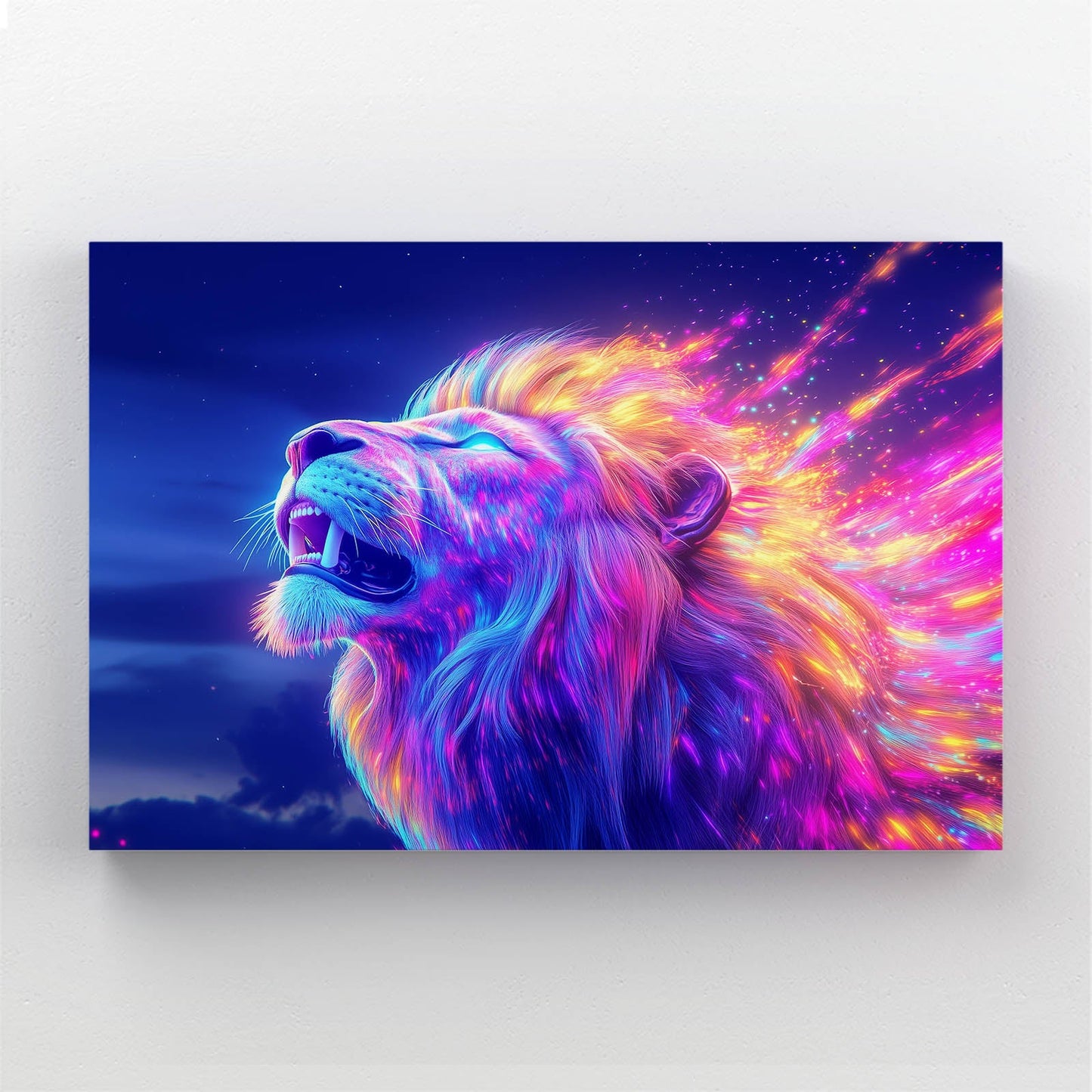 Brilliant Lion Canvas
