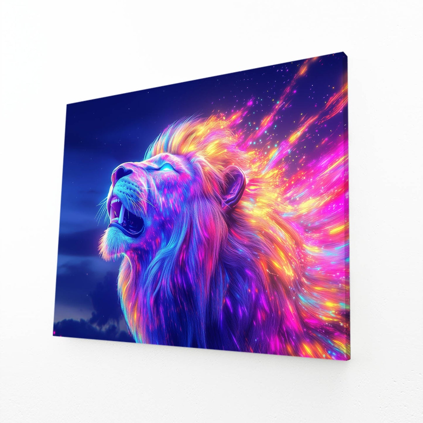 Brilliant Lion Canvas