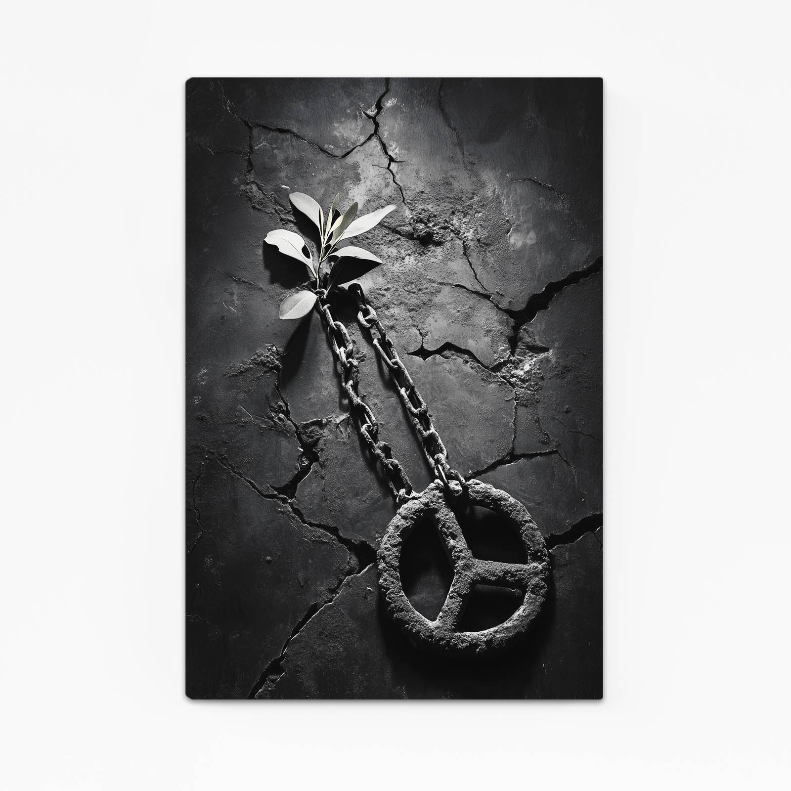 Broken Chains Peace Wall Art – broken chains peace peace canvas print