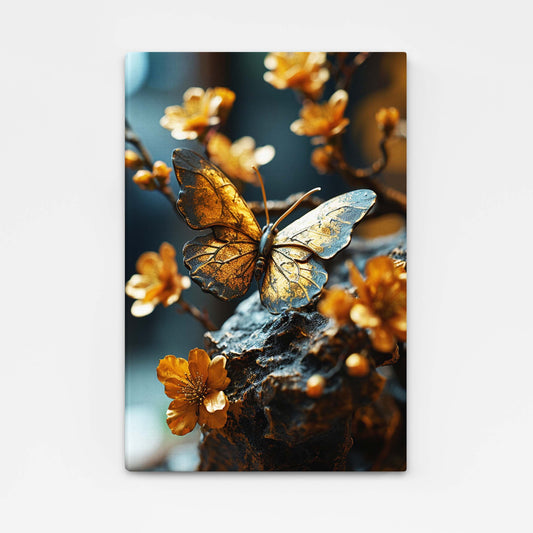 Bronze Butterfly Wall Art