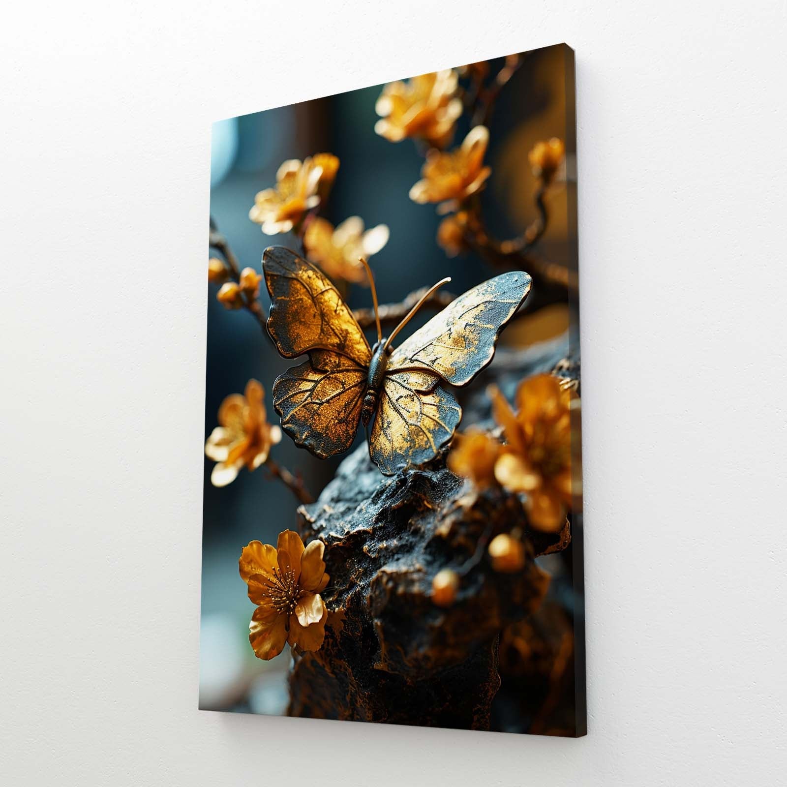 Bronze Butterfly Wall Art