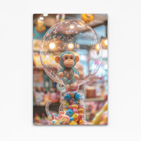 Bubble Gumball Monkey Prints – bubble gumball monkey canvas print