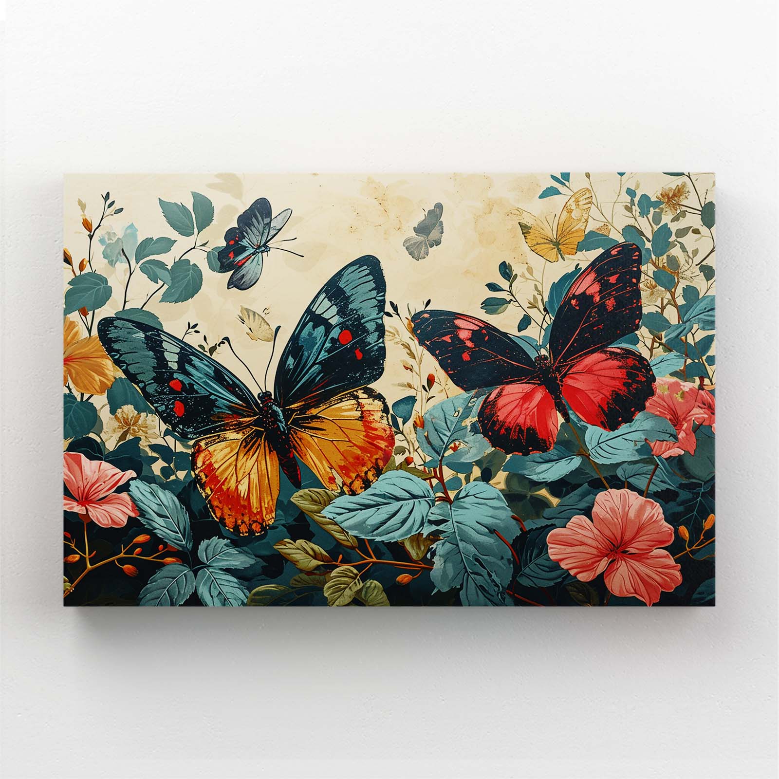 Butterflies Canvas Wall Art