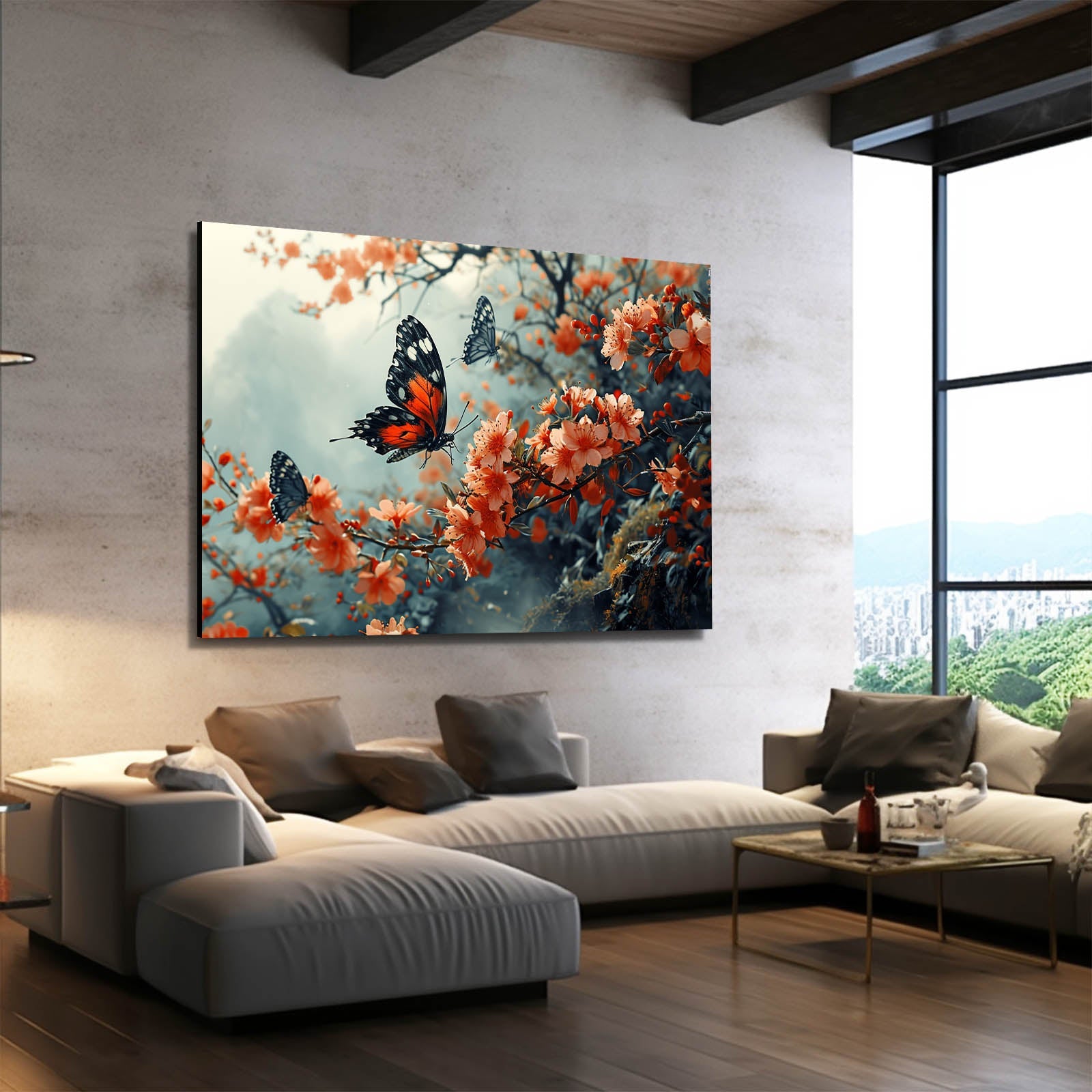 Butterfly Canvas Painting