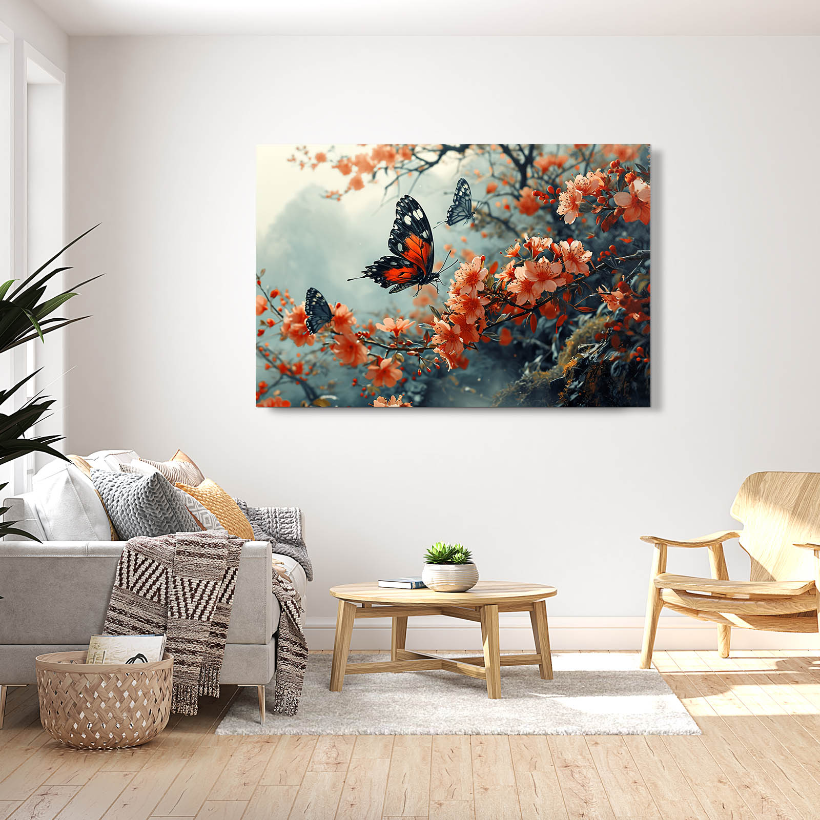 Butterfly Canvas Painting
