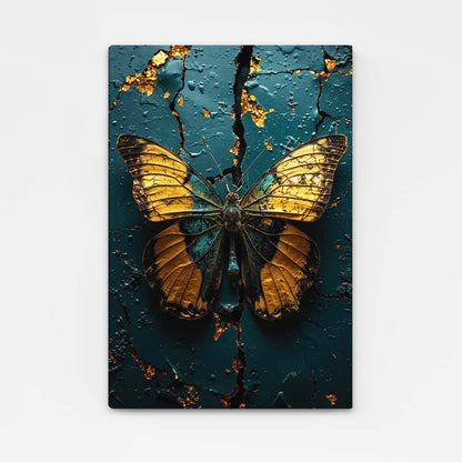 Butterfly Kintsugi Wall Art