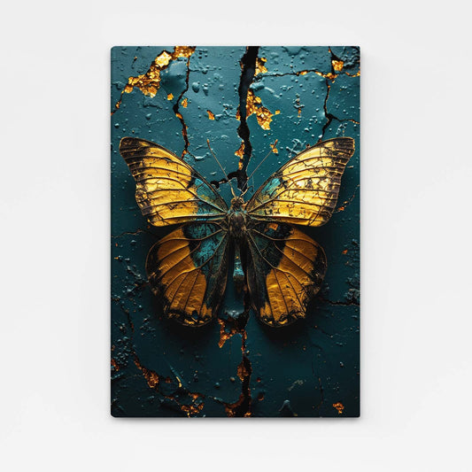 Butterfly Kintsugi Wall Art