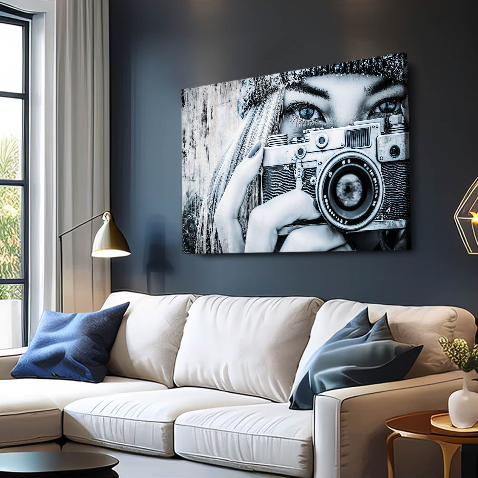 Camera Muse Photography Print – canvas print, view 3