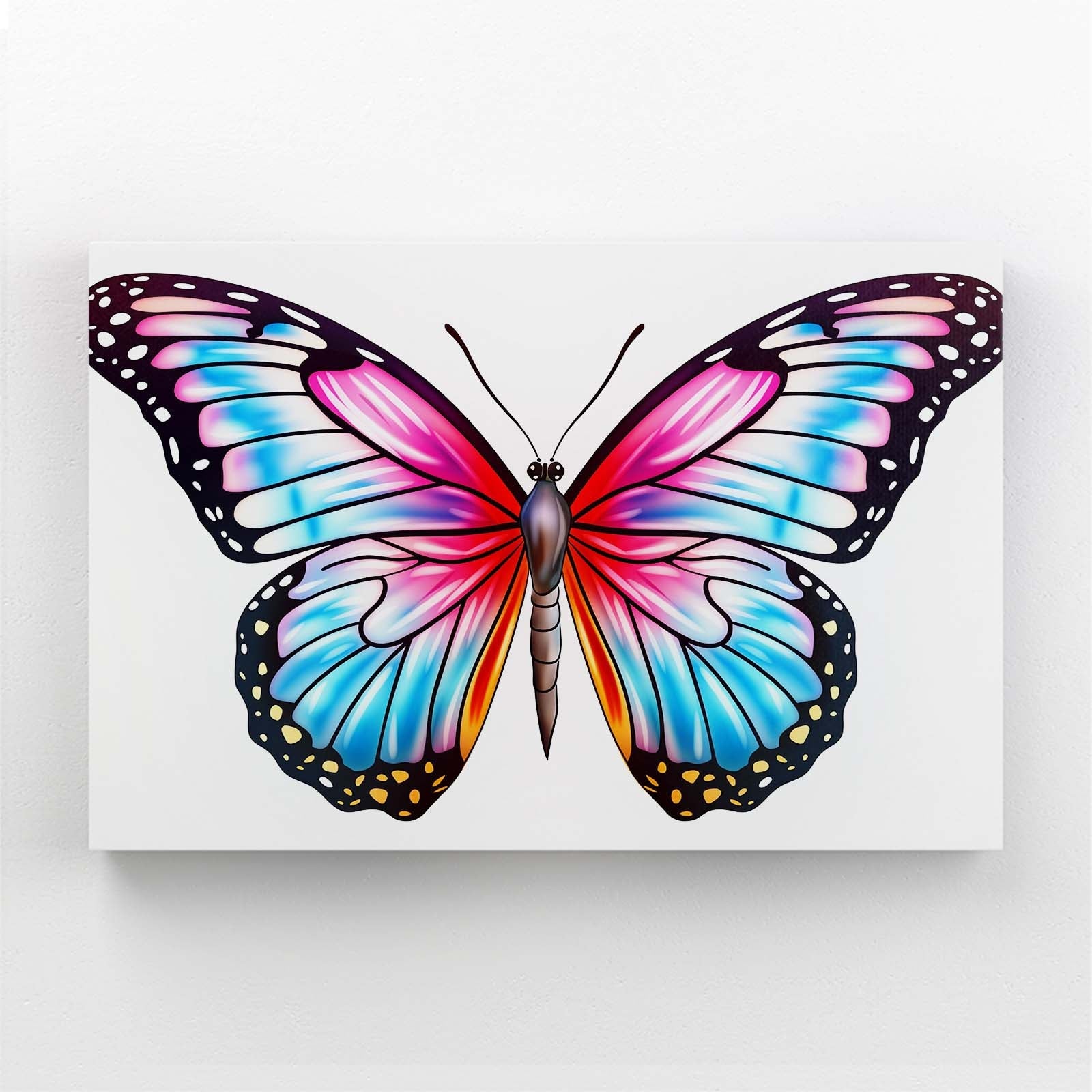 Candy Color Butterfly Wall Art