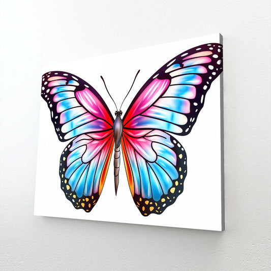 Candy Color Butterfly Wall Art