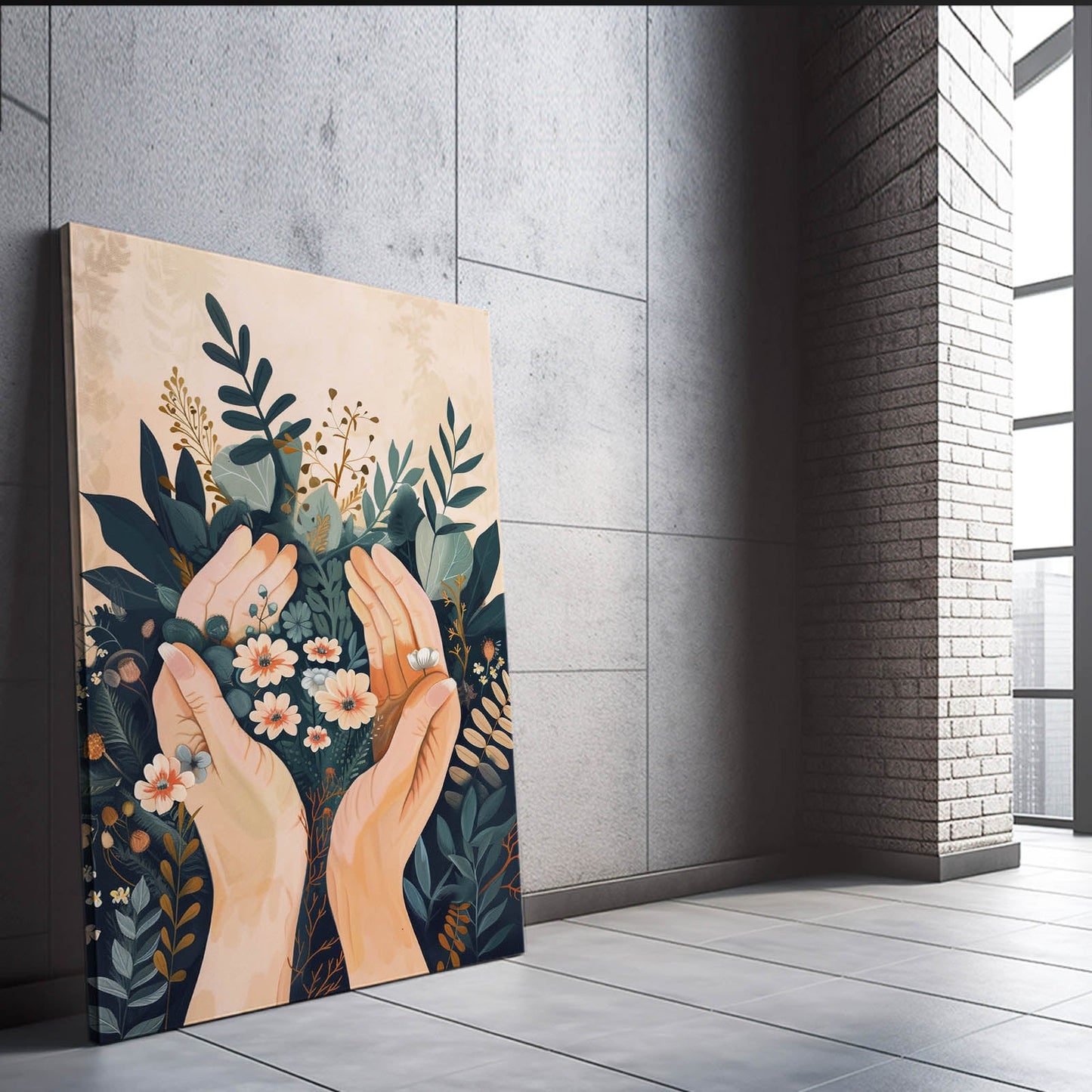 Canvas Boho Art