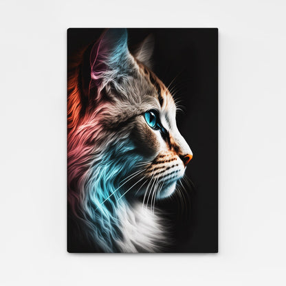 Canvas Cat Art